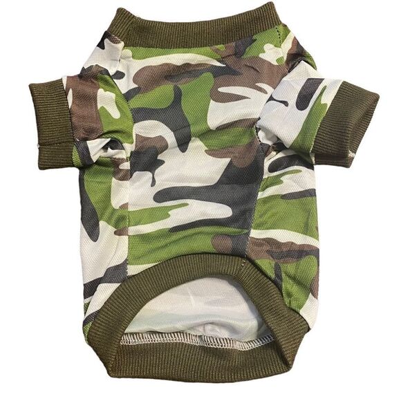 Toy Breed Camo Dog Shirt - Picture 4 of 6